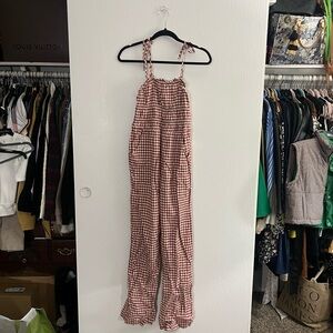 Gingham Checkered Jumpsuit